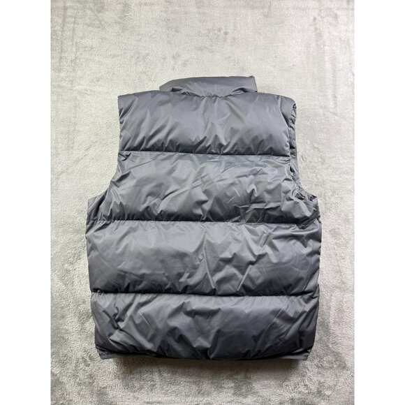 Nike Puffer Vest Mens Medium Gray Loose Fit Synthetic Fill Pockets FB7373-068 - Picture 7 of 11